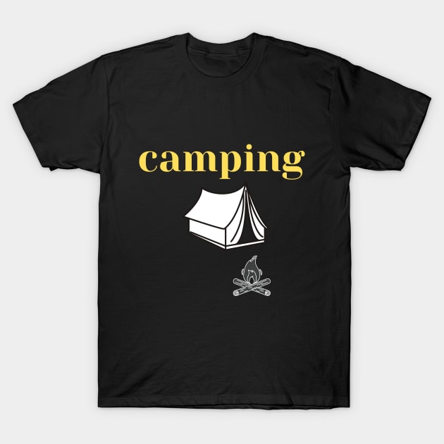 camping T-Shirt by busines_night